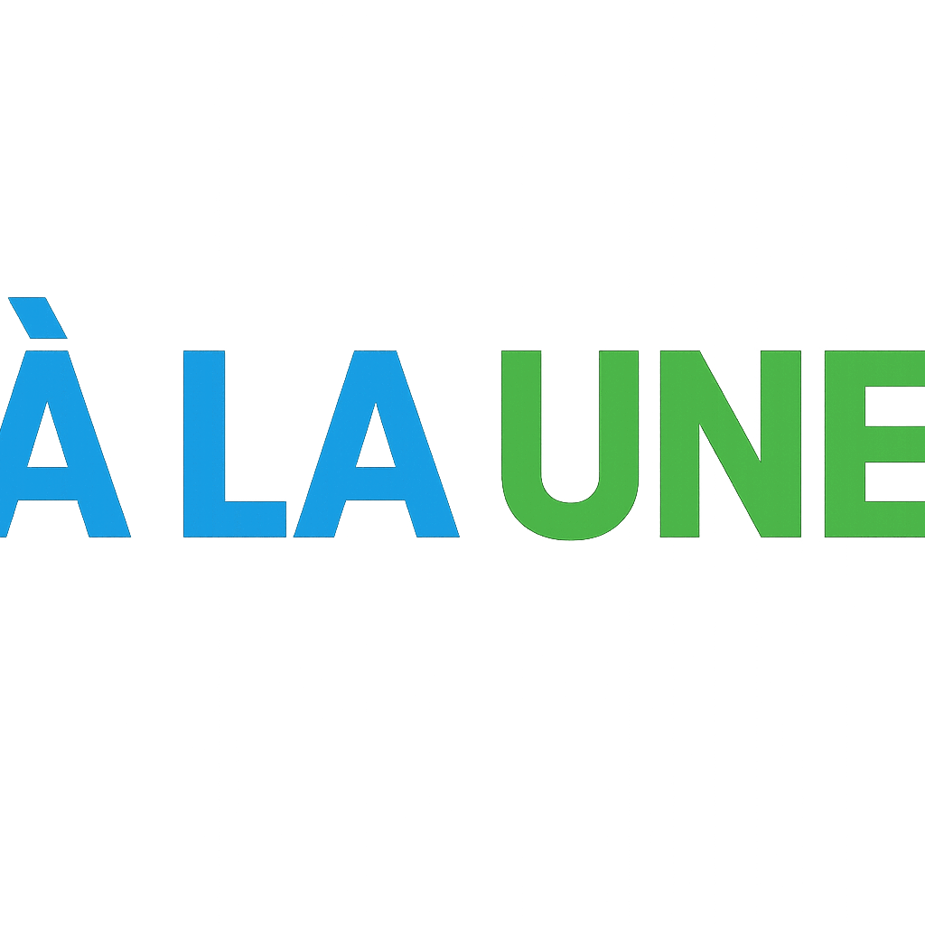 A LA UNE
